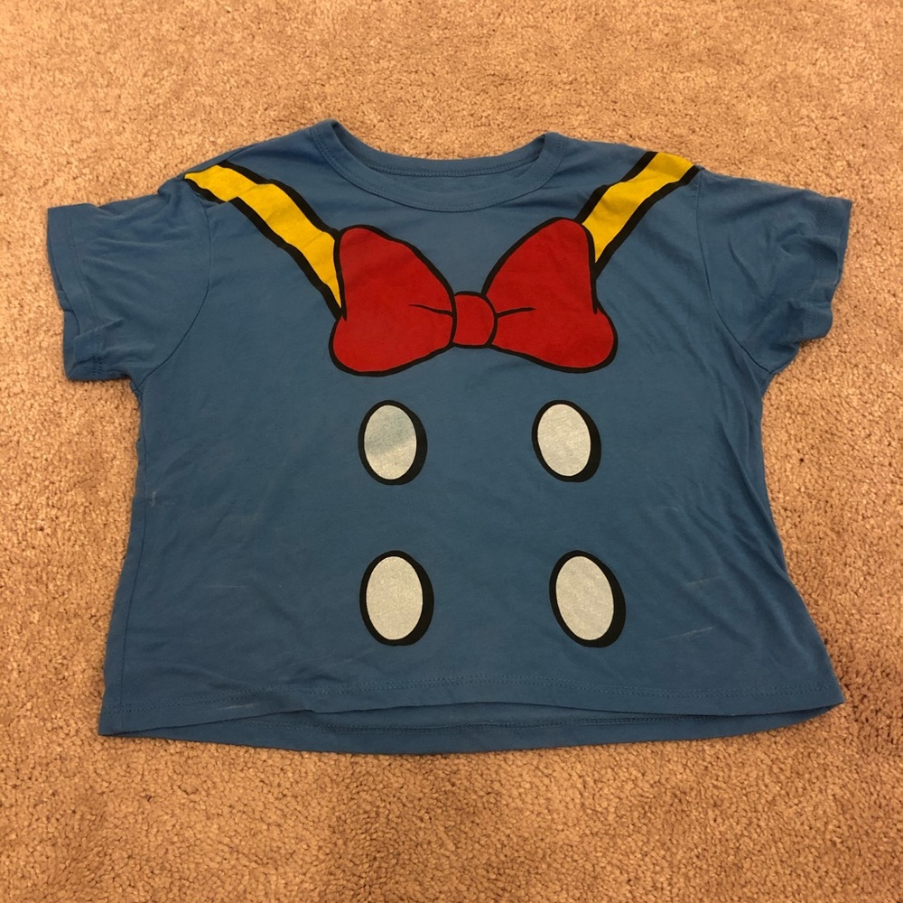 DISNEY Donald Duck crop top